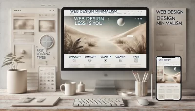 Diseño Web Minimalista Menos es Más